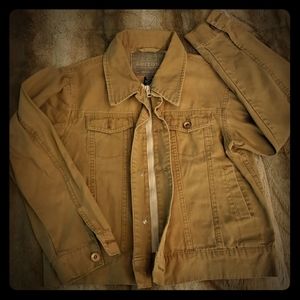 NWOT Boy's M Khaki Arizona Denim jacket